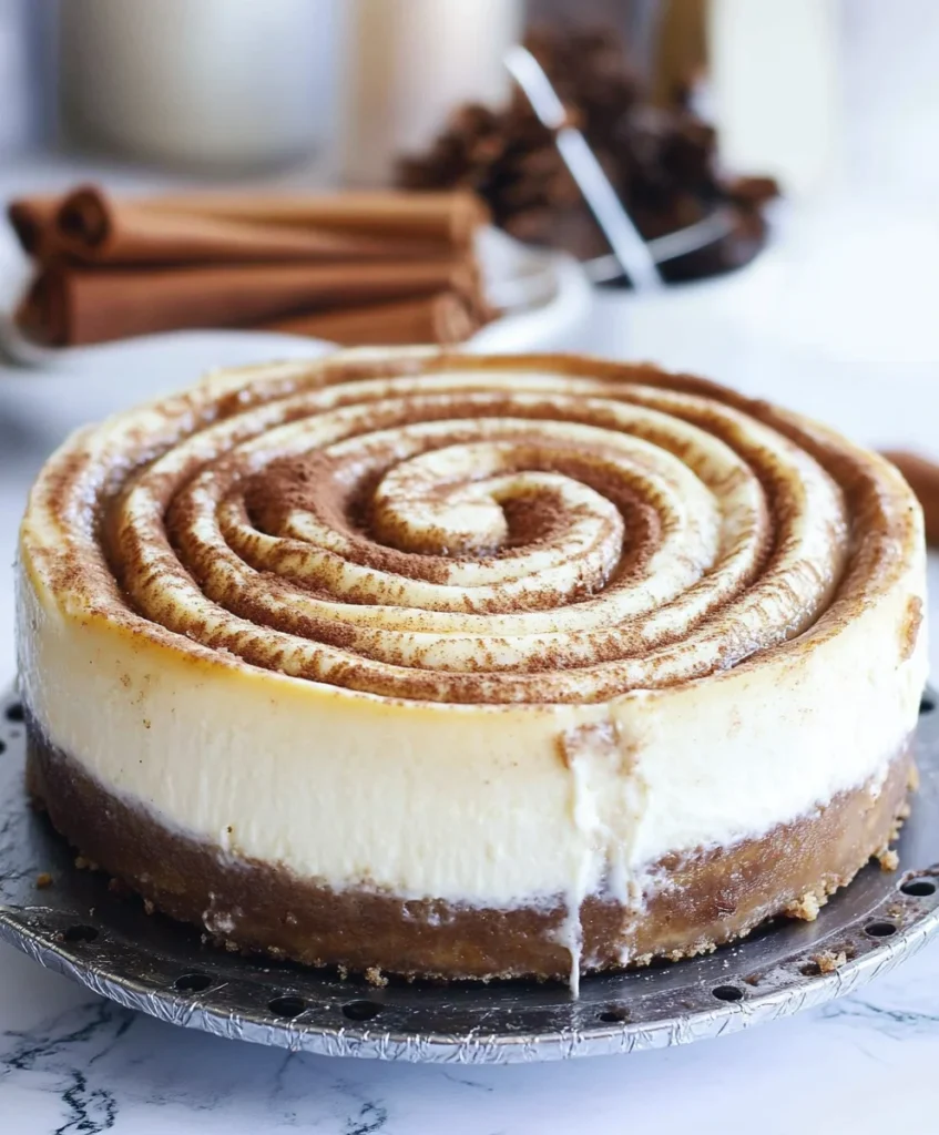 cinnamon roll cheesecake recipe​