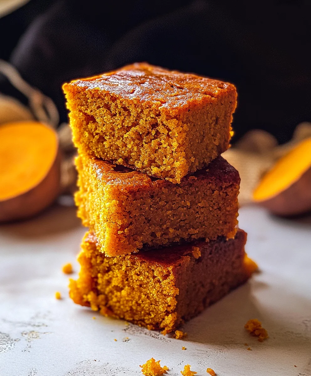 Sweet potato cornbread