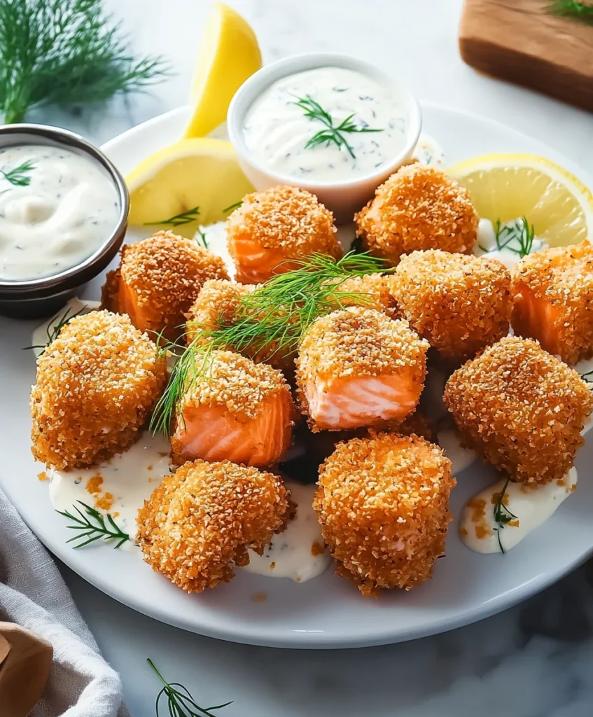 salmon bites