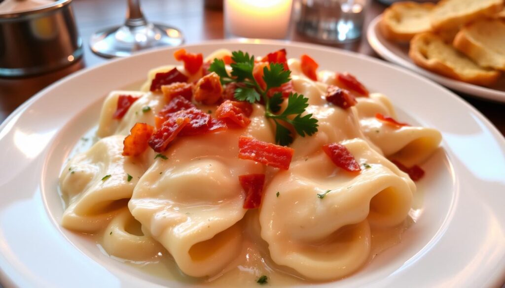 Olive Garden Ravioli Carbonara