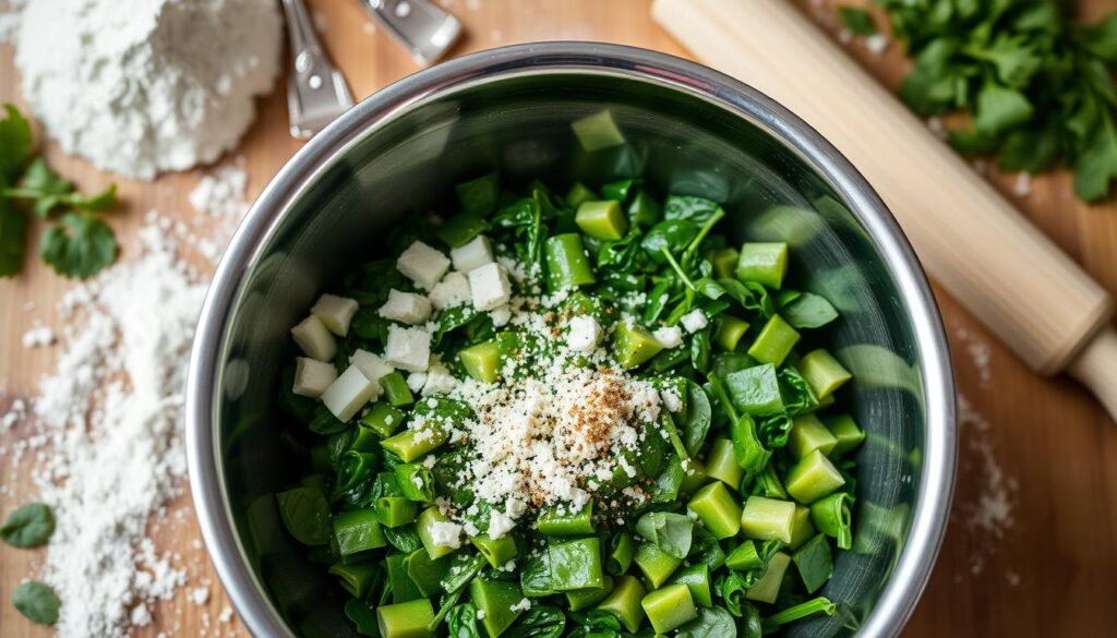 spinach ravioli